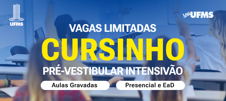 cursinho, edição extra, turma intensiva pré vestibular.